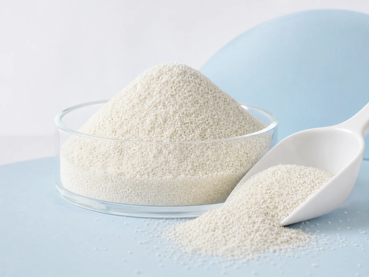 Cassava cat litter sample texture for OEM formula and sample review